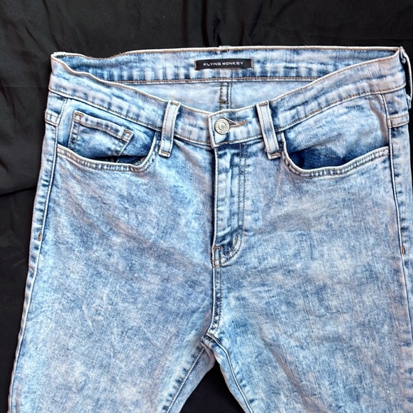 FLYING MONKEY SKINNY JEANS - Picture 2 of 5